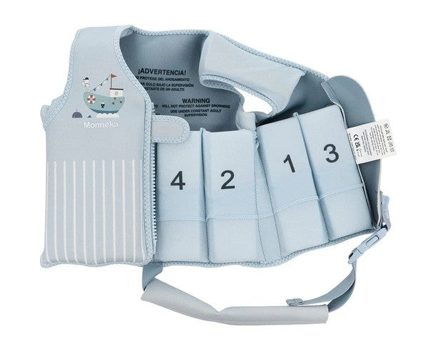 Colete de Aprendizagem Flutuante Barco de Pesca 3-6 anos - Monnëka