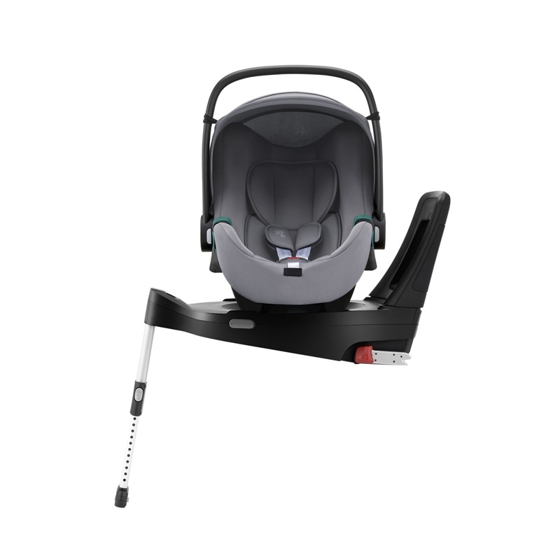 Cadeira Auto 0+ Baby Safe 3 i-Size Frost Grey + +Flex Base iSense – Britax Römer