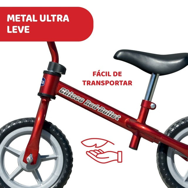 Chicco - A Minha Primeira Bicicleta Balance Bike Red