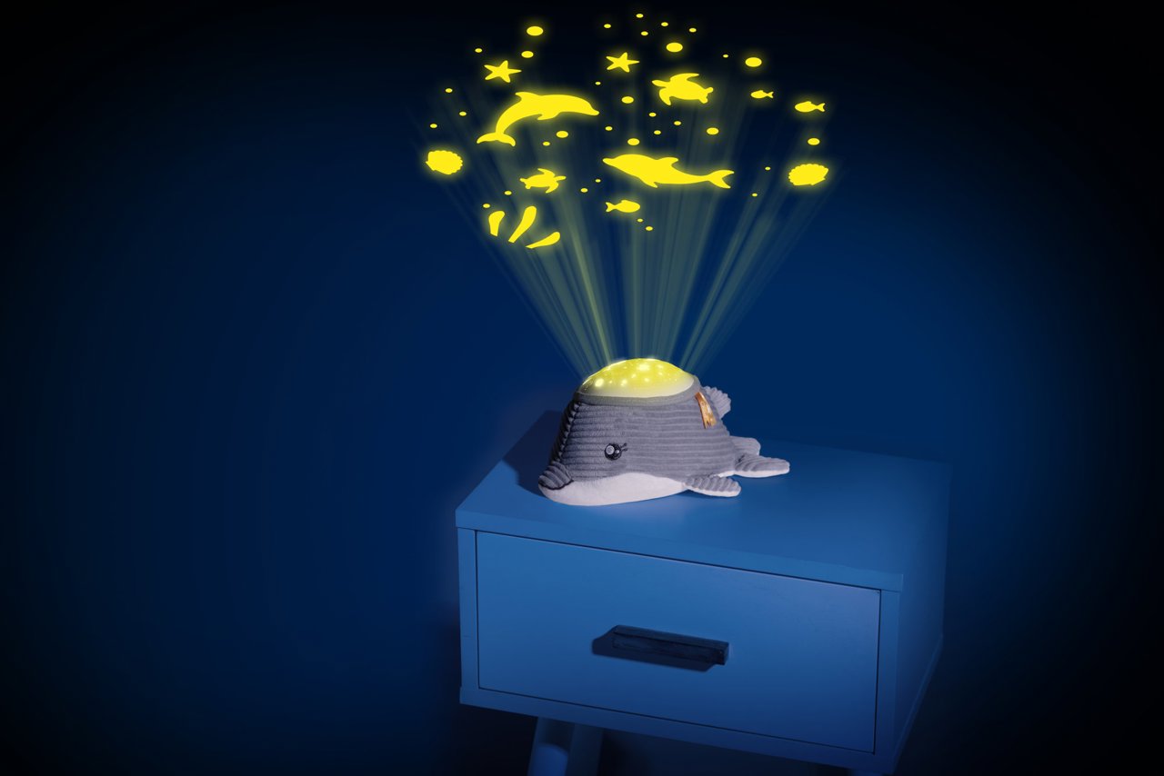 Chicco Golfinho Boa Noite — Projetor de Estrelas