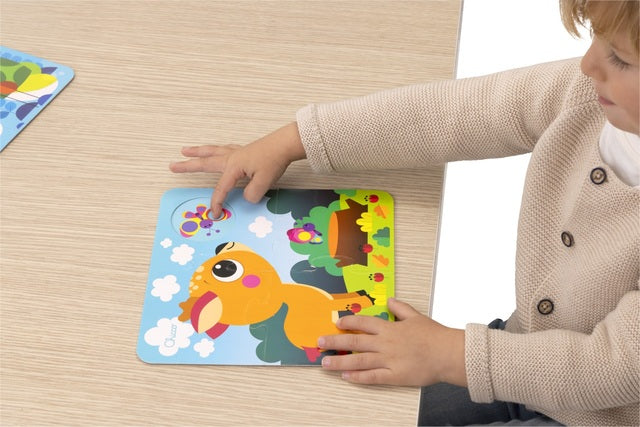 Chicco -  4 Puzzles Interativos 1+