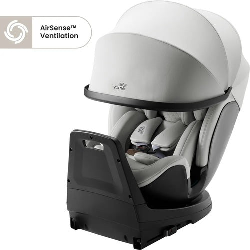Britax Romer - Cadeira Auto 0/1/2 Swivel Grow Max Air Linen Grey  40-125cm
