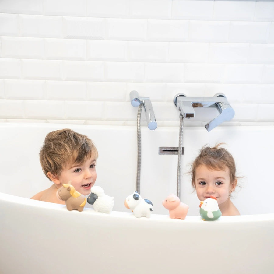 Saro - Conjunto de Brinquedos Banho Funny Farm