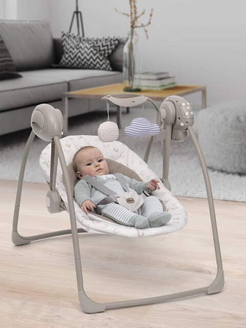Chicco - Baloiço Espreguiçadeira Swing&Play Vanilla