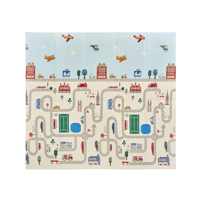 MS - Tapete Actividades reversível Fancy Leão/Estrada