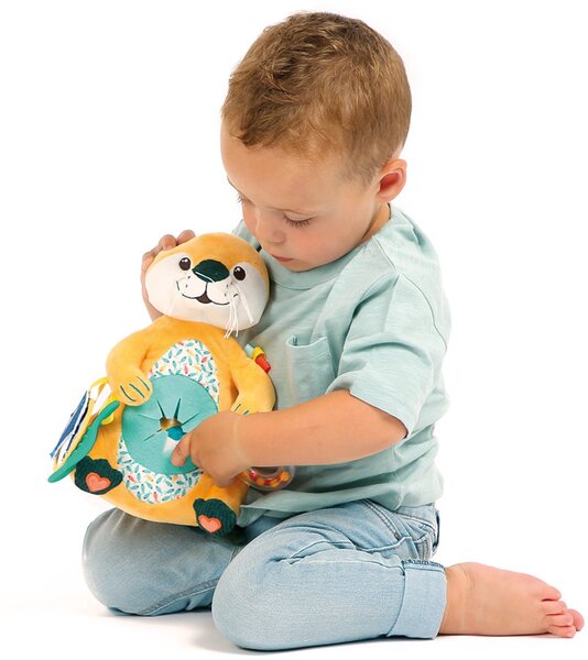 Ludi - Peluche Lontra de Atividades