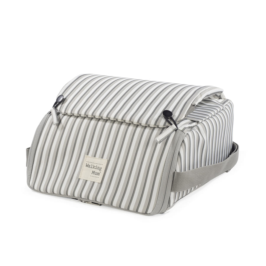 Cadeira de Papa Portátil Botton Stripes - Walking Mum