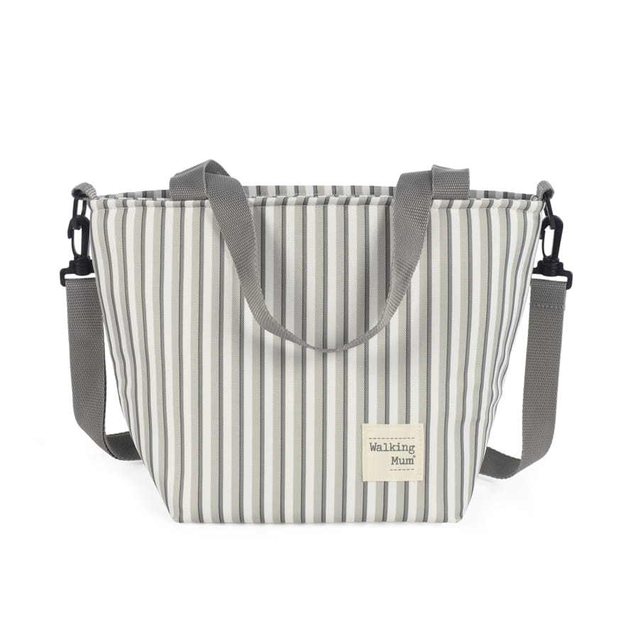 Saco Lancheira Térmica Botton Strips - Walking Mum