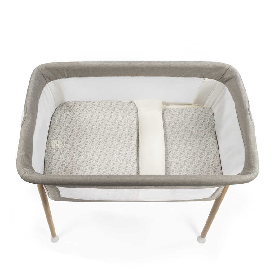 Conjunto Edredon + Lençol para Berço 50x80 Gala Mint - Walking Mum