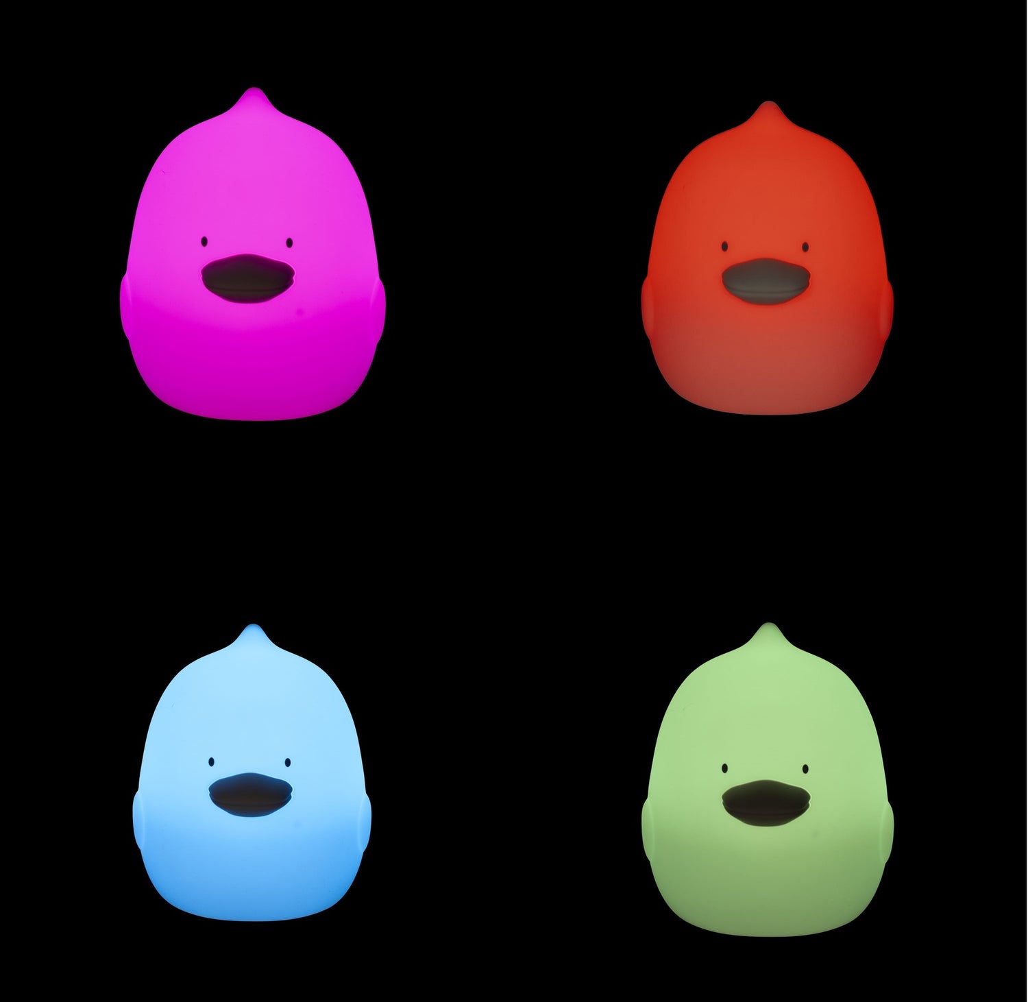 Luz de Presença em Silicone Patinho Beige - Walking Mum