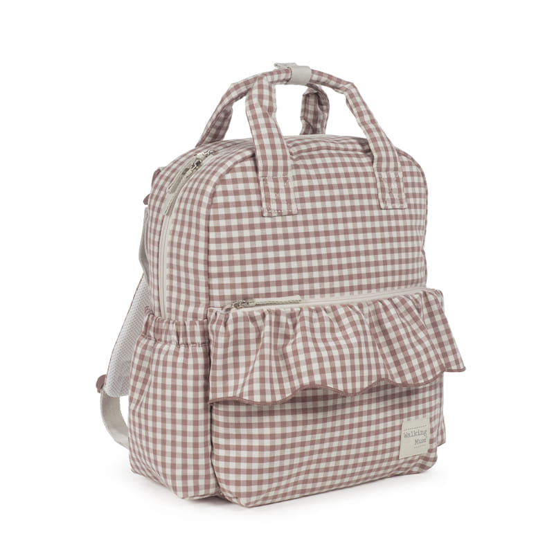 Walking Mum  - Mochila de Maternidade  Praliné Vichy Moka