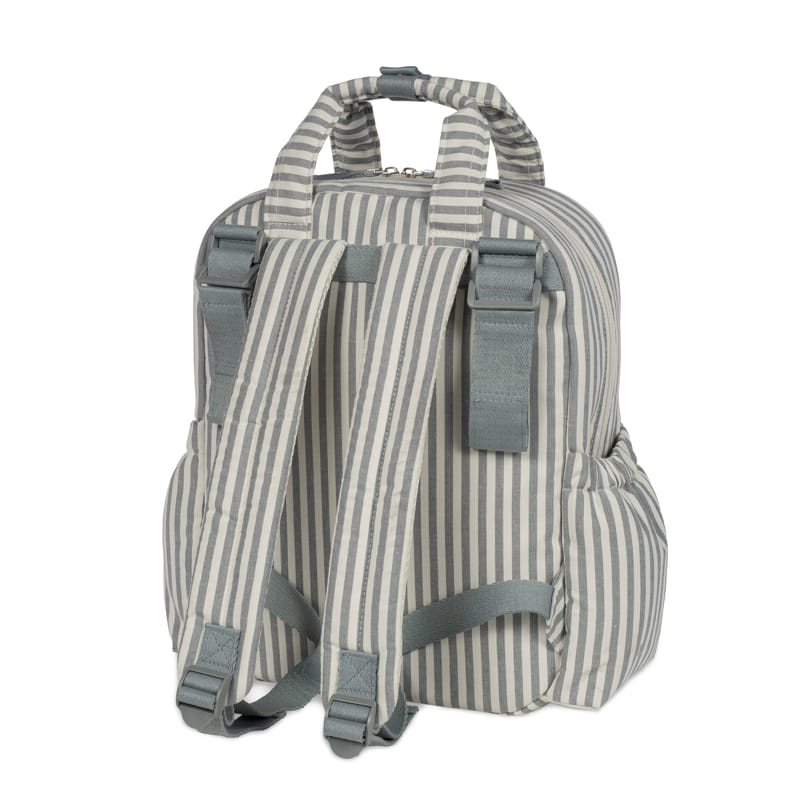 Walking Mum - Mochila de Maternidade Praliné Strips Matcha