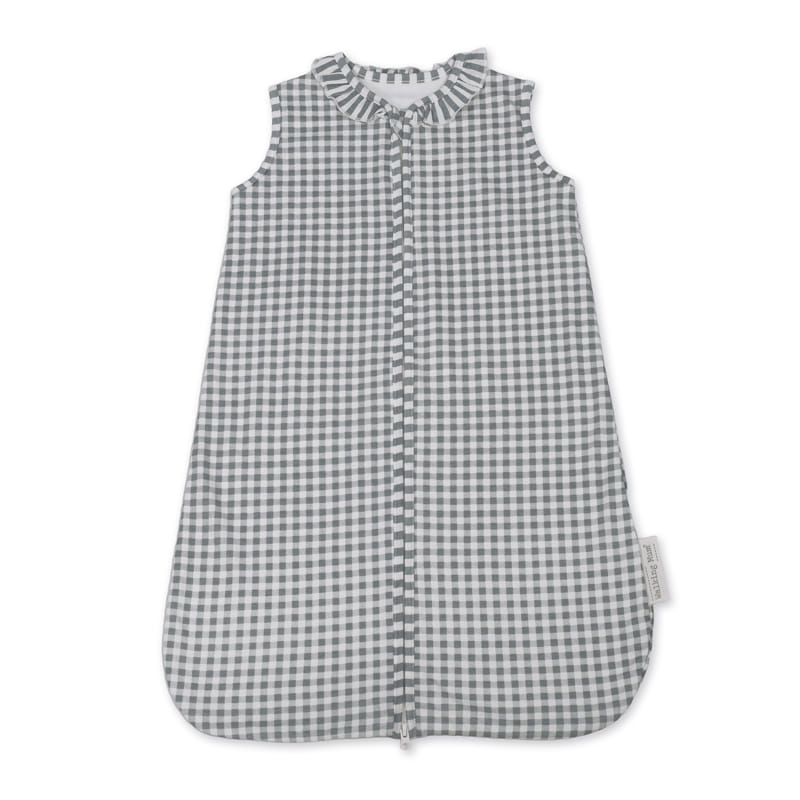 Walking Mum - Saco de Dormir Verão TOG 0.5 Praliné Vichy/Strips Matcha