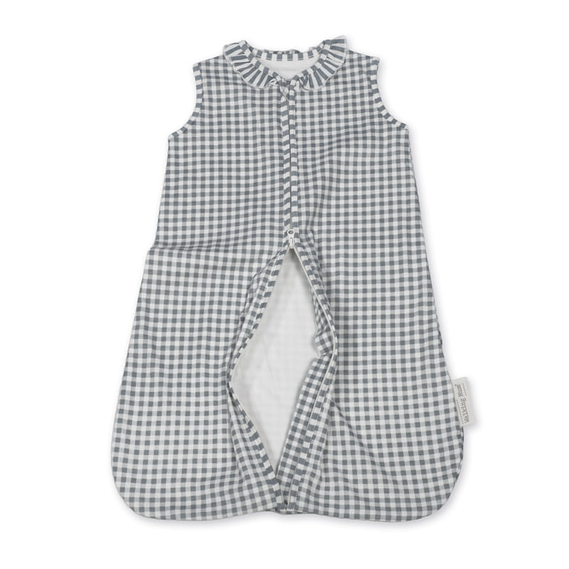 Walking Mum - Saco de Dormir Verão TOG 0.5 Praliné Vichy/Strips Matcha