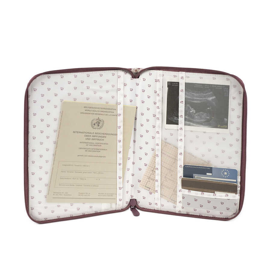 Porta Documentos Cherry Flowers - Pasito a Pasito