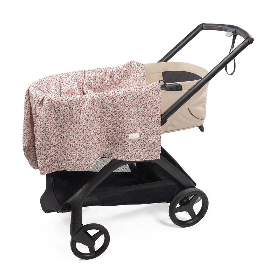 Musseline 120x120cm Cherry Flowers - Pasito a Pasito