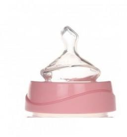 Biberão com Tetina Anatómica 270ml Pink Mermaid 0-6M - Suavinex