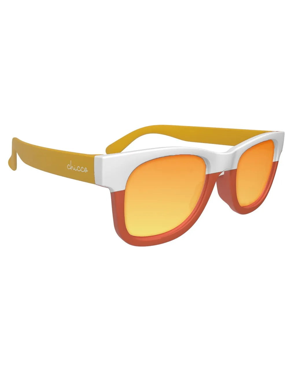 Chicco - Óculos de Sol Espelhados Tricolor Laranja 24M+