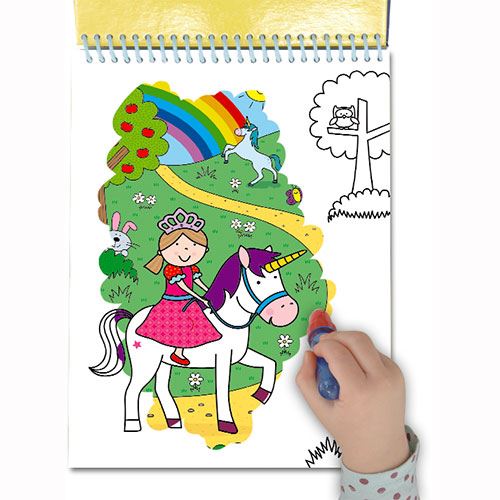 Galt - Livro de Pintar com Água Water Magic Unicórnios