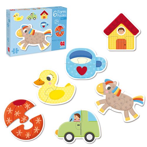 Goula - Puzzle Form Toys : 6 Puzzles