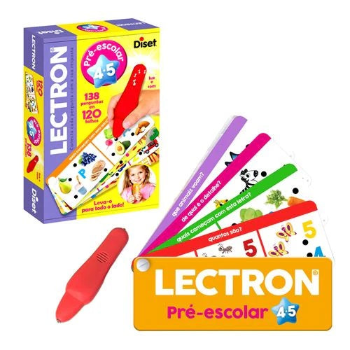Diset - Jogo Lectron Fan On the Go Pre Escolar  4+