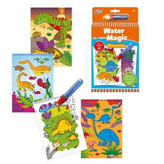 Galt - Livro de Pintar com Água Water Magic Dinossauros