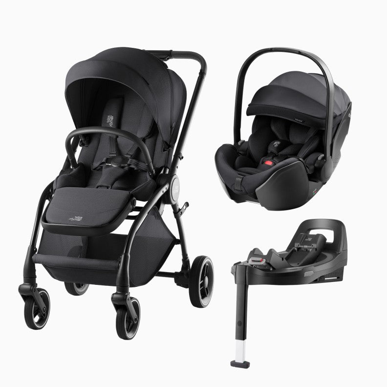 Carrinho Trio Rio Carbon Black Style - Britax Romer