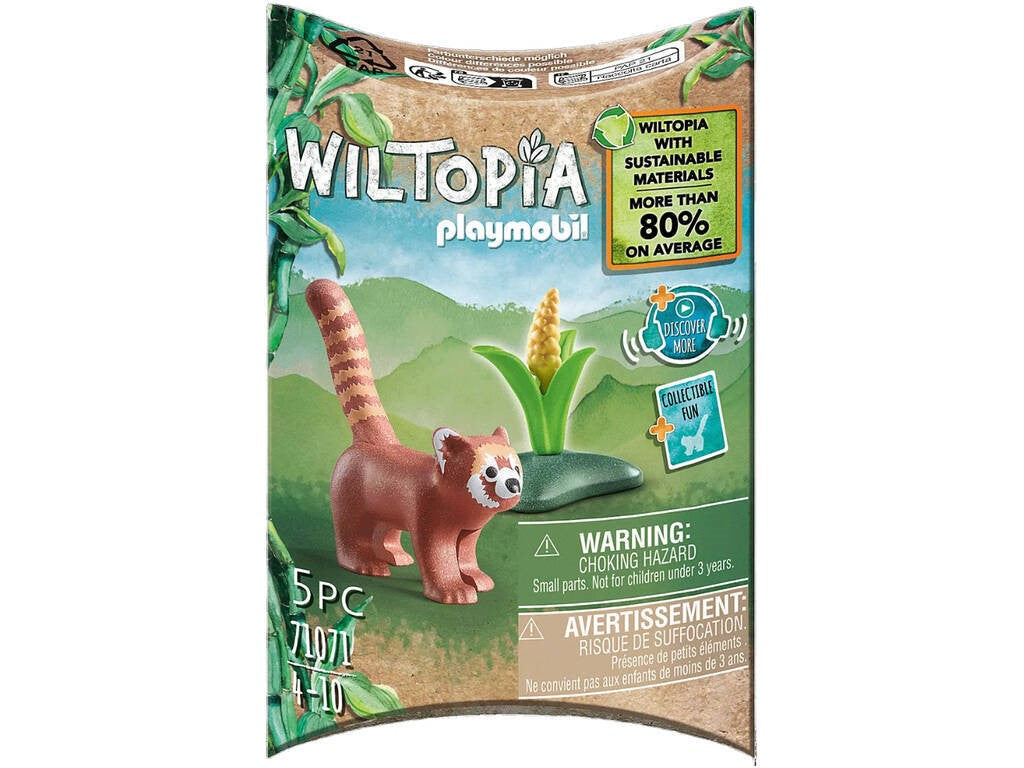 Playmobil Wiltopia -  Panda Vermelho
