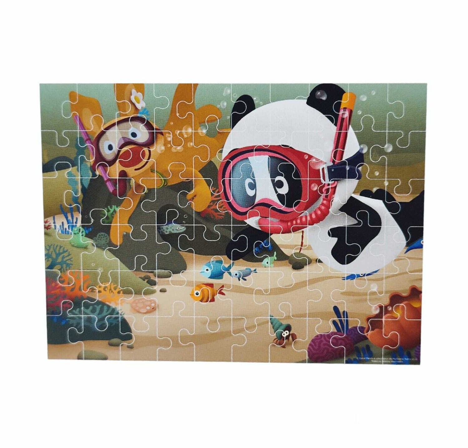 Canal Panda - Puzzle 60 Peças Panda