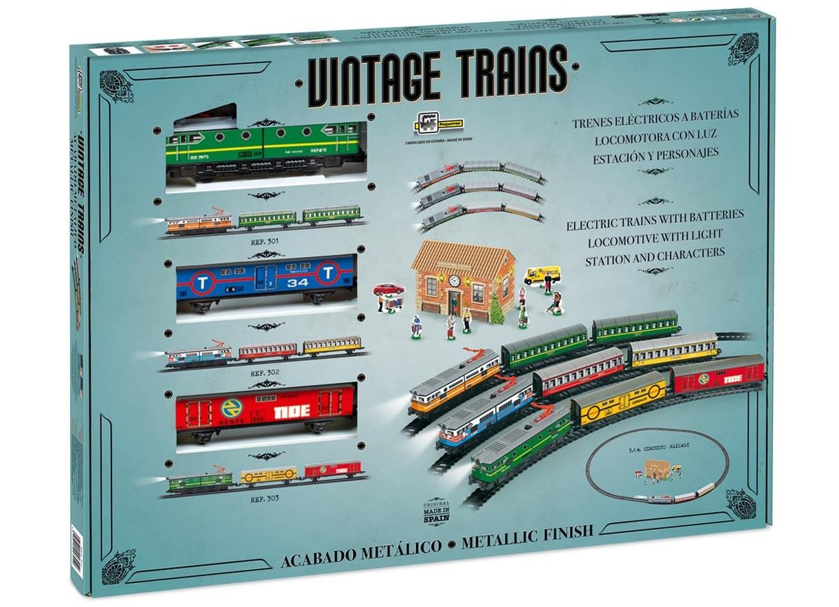 Pista de Comboio Vintage de Mercadorias - Pequetren