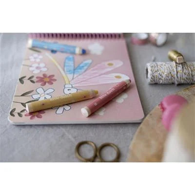 Little Dutch-Livro para colorir entre linhas Rosa