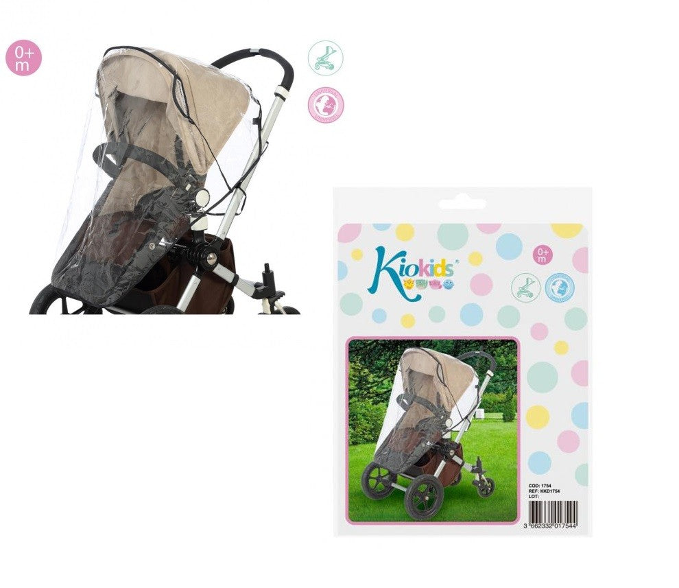 Capa de Chuva Universal para carrinho - Kiokids