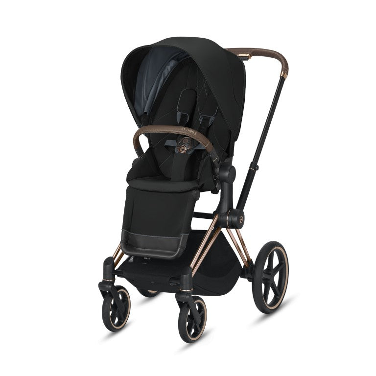 Carrinho Priam RoseGold Deep Black - Cybex