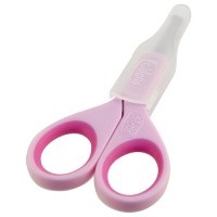 Tesoura para Bebés Rosa - Chicco