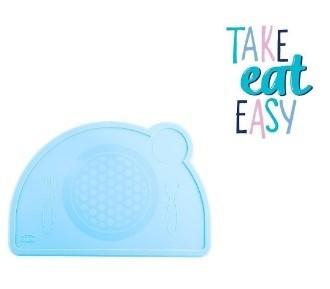 Individual em Silicone Azul Take Eat Easy - Chicco