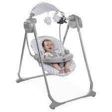 Espreguiçadeira Baloiço Polly Swing Up Leaf Chicco