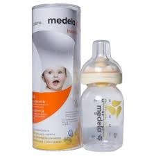 Biberão com Tetina Calma com frasco para leite materno 150 ml - Medela