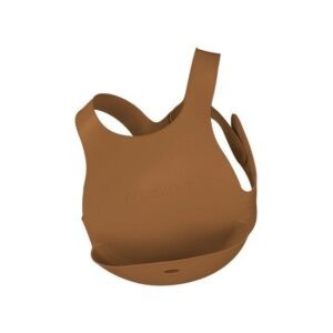 Babete Silicone Flexi Bib Woody Brown - Minikoioi