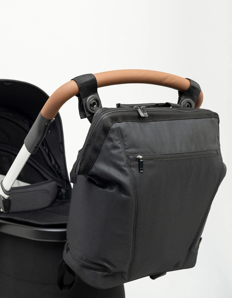 Mochila Maternidade Convertível Black - Nikidom