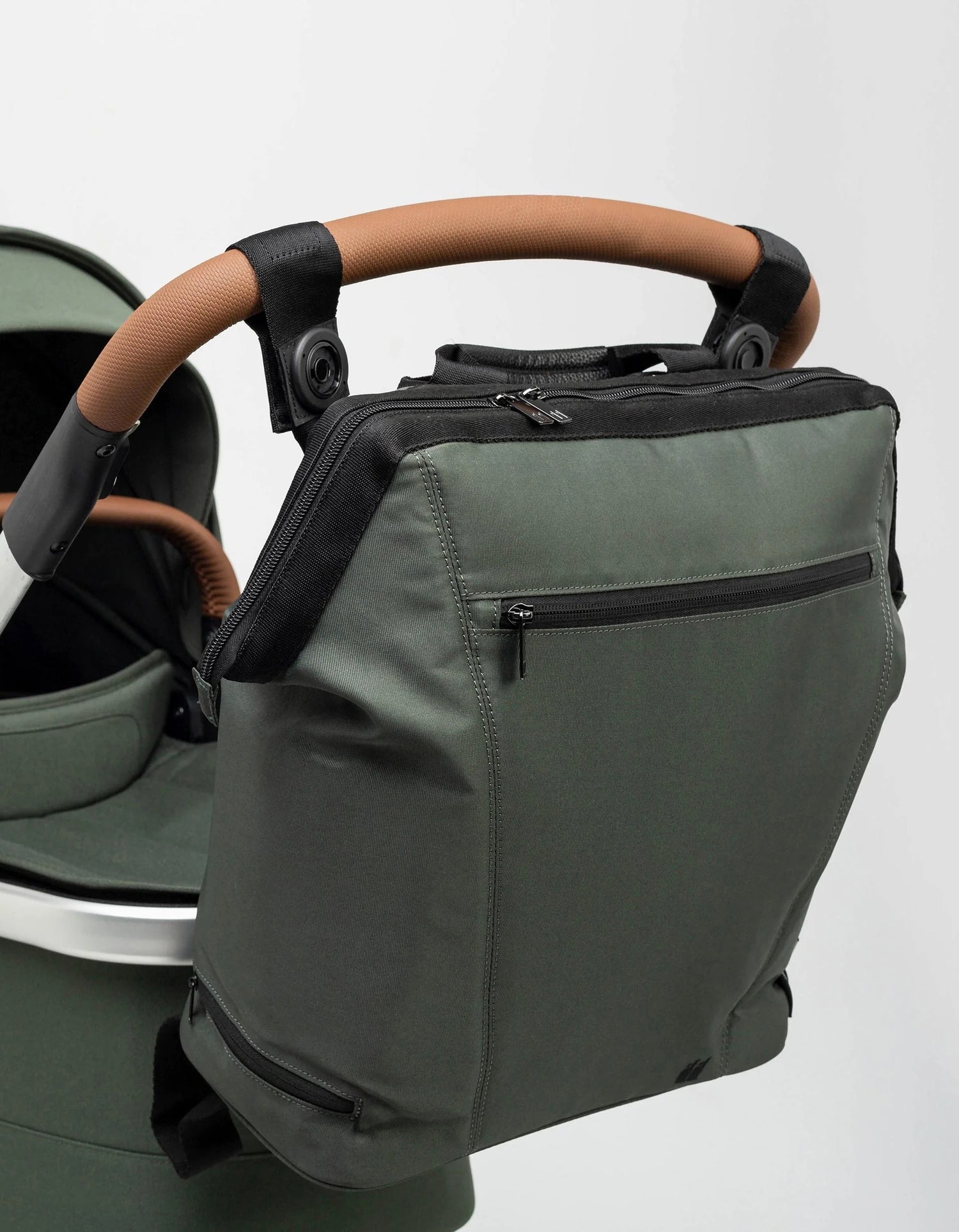 Mochila Maternidade Convertível Olive Green - Nikidom