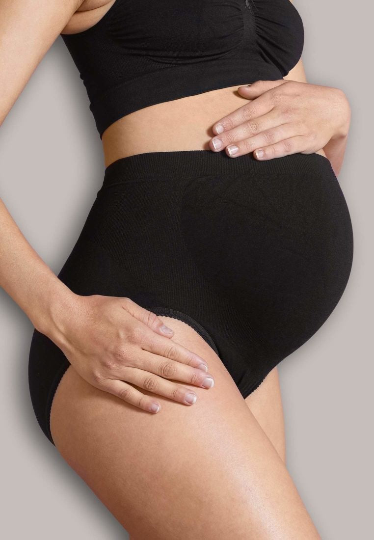 Cueca de Suporte para Gravidez Preto - Carriwell