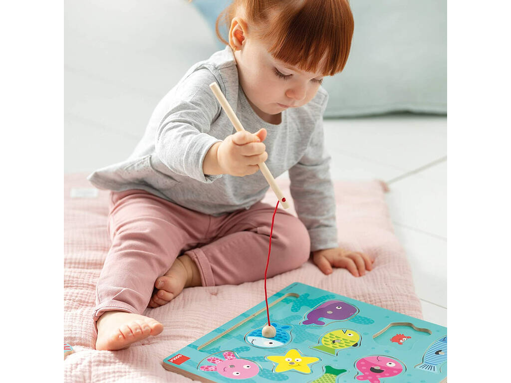 Goula - Puzzle com Magnético Pesca