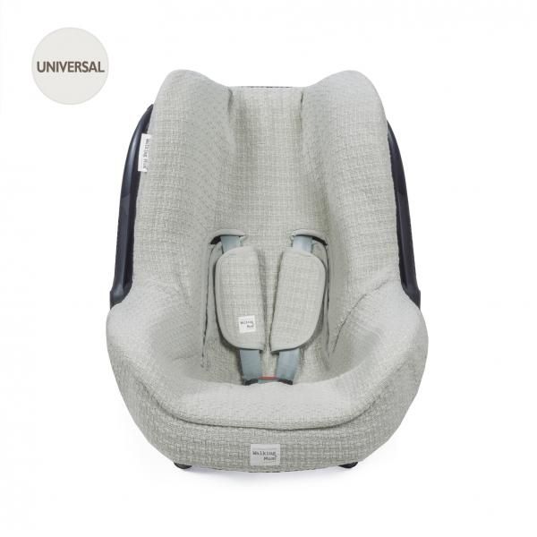 Walking Mum - Forra para Cadeira Auto 0+ I Love Vichy Menta
