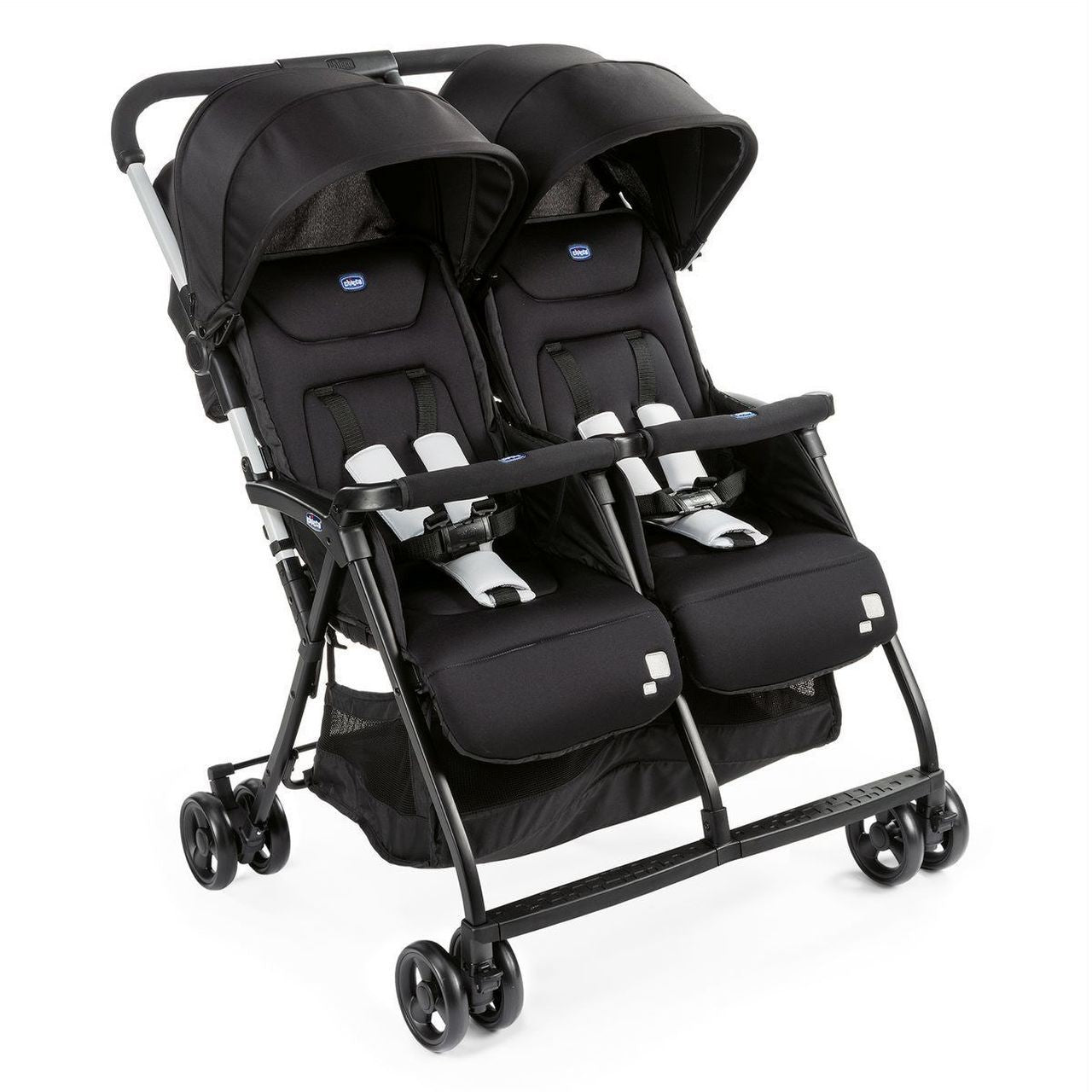 Carrinho Gémeos Ohlalà Twin Balck - Chicco