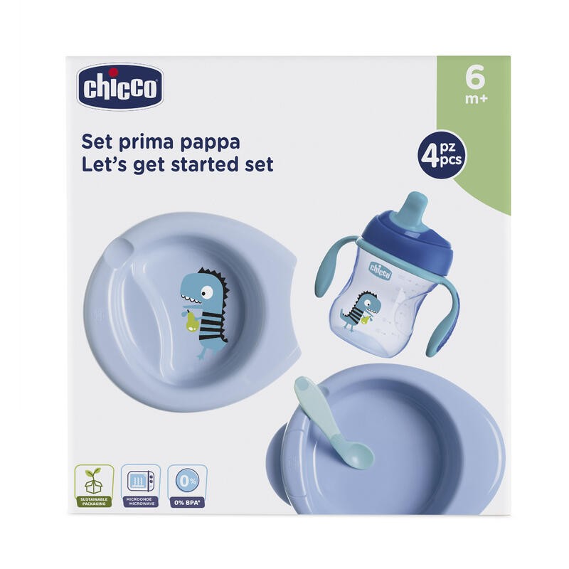 Conjunto de Papa Azul 6M+ - Chicco