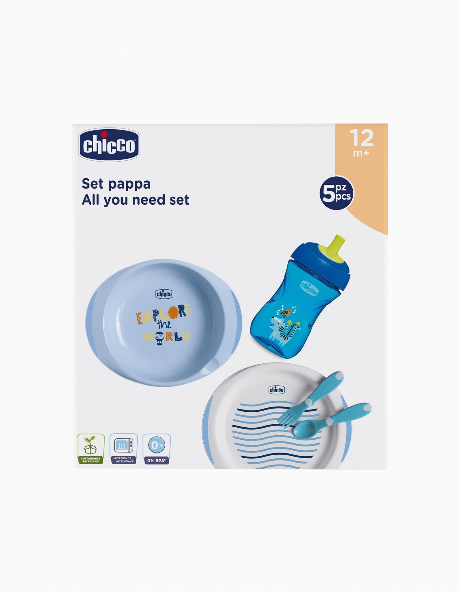 Conjunto de Papa 12M Boy - Chicco