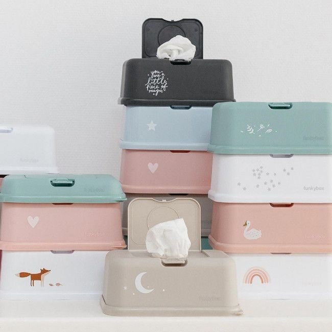 Funkybox Caixa grande para toalhitas Toffee Coelho