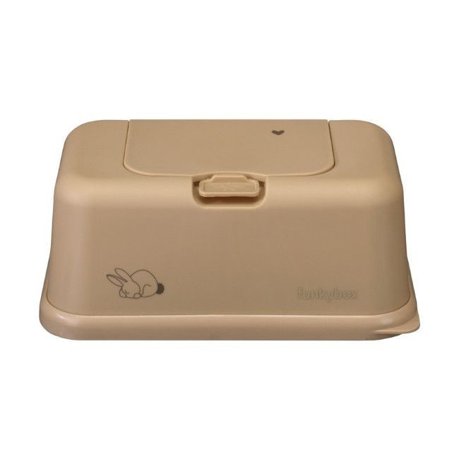 Funkybox Caixa grande para toalhitas Toffee Coelho