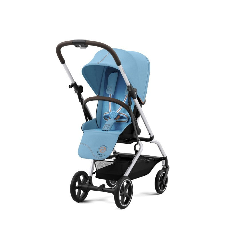 Carrinho Eezy S Twist +2 Silver Beach Blue  - Cybex