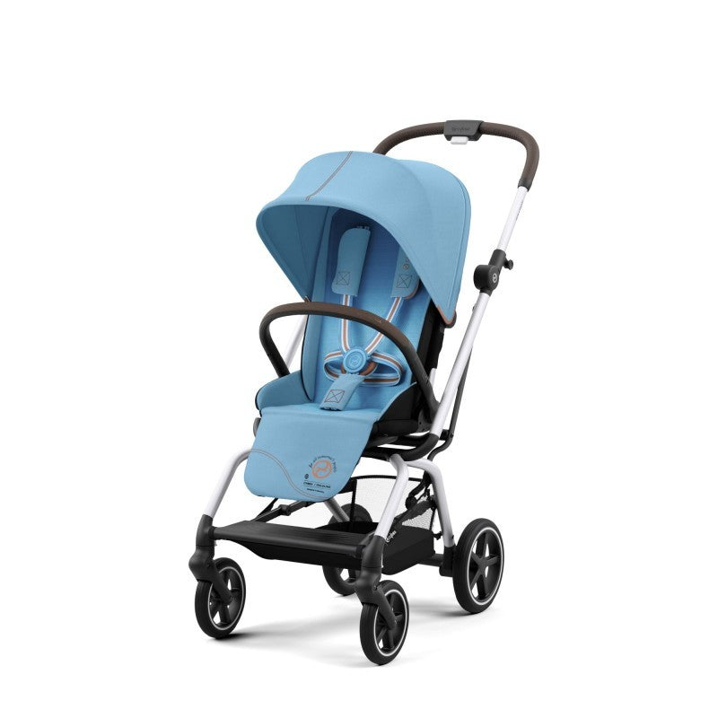 Carrinho Eezy S Twist +2 Silver Beach Blue  - Cybex